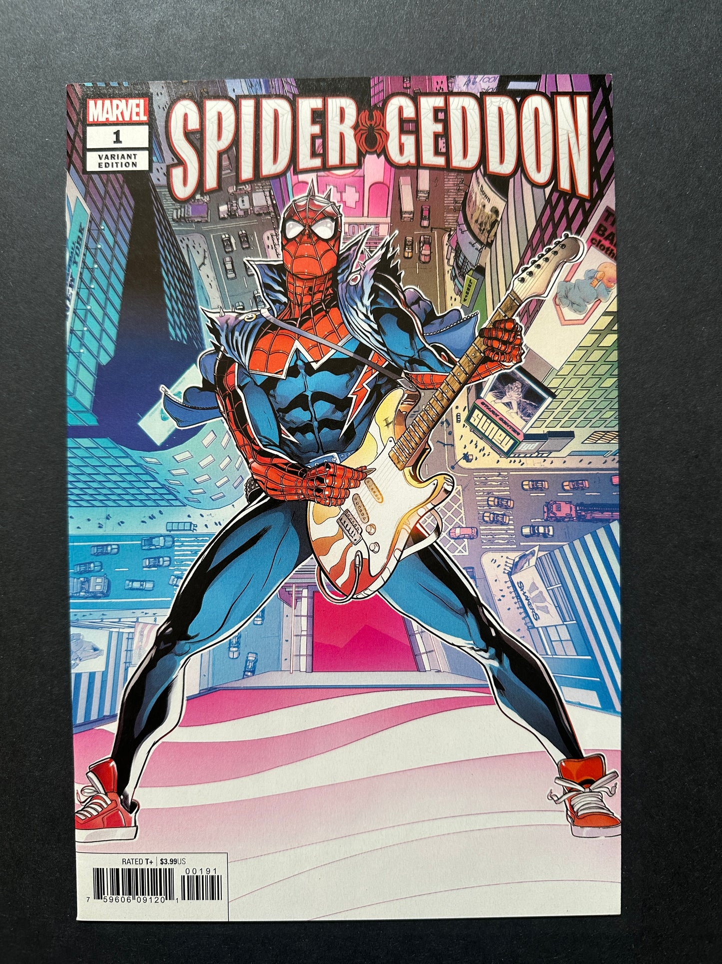 Spider-Geddon #1 2018 (NM) Spider-Punk Variant!