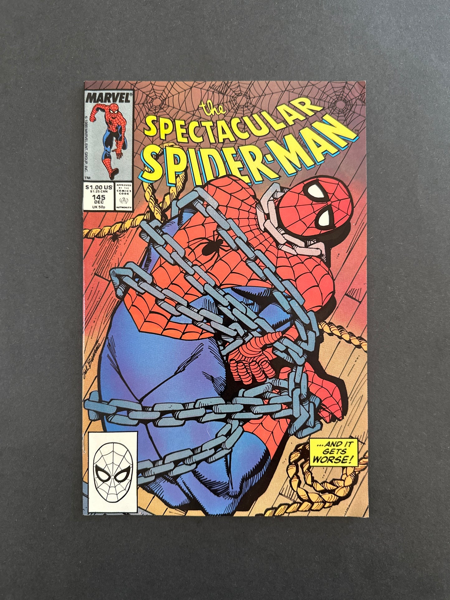 Spectacular Spider-Man #145 1988