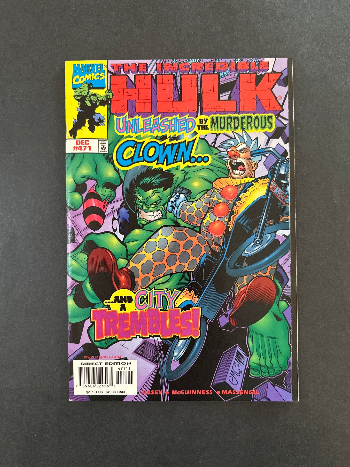 Incredible Hulk #471 1998
