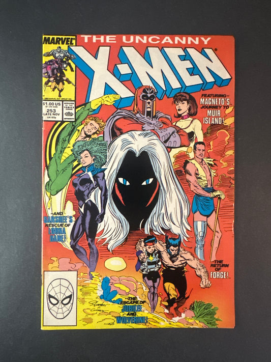 Uncanny X-Men #253 1989