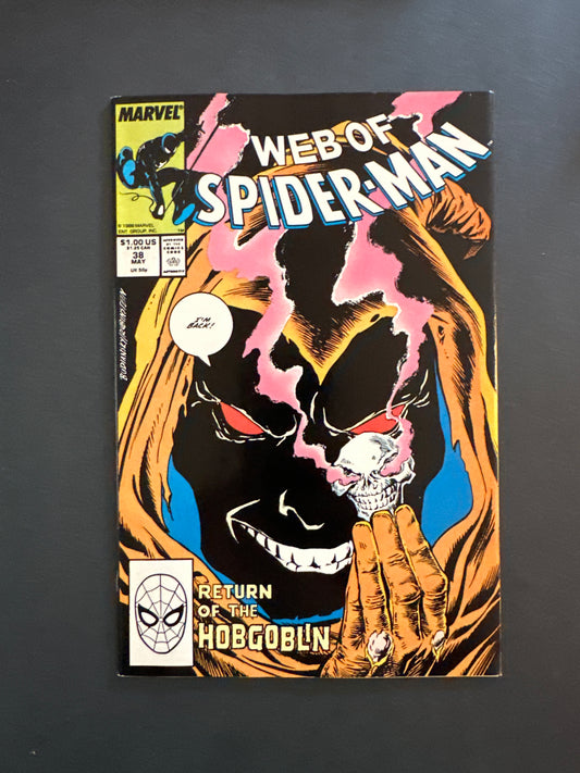 Web of Spider-Man #38 1988