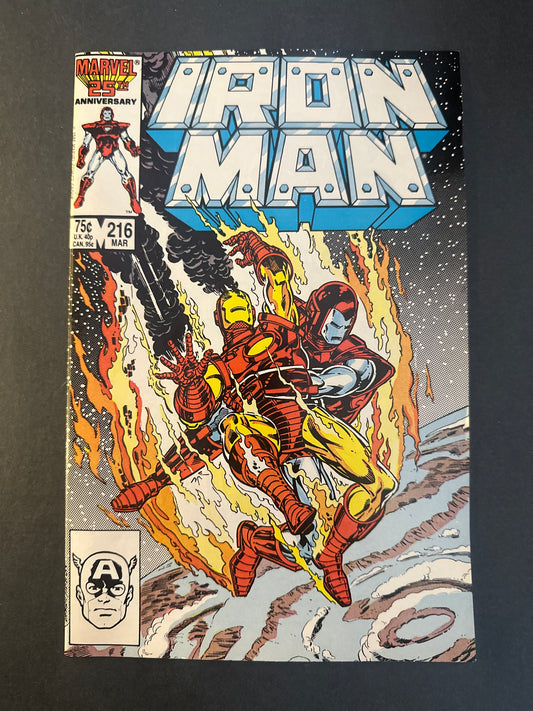 IRON MAN #216 1987