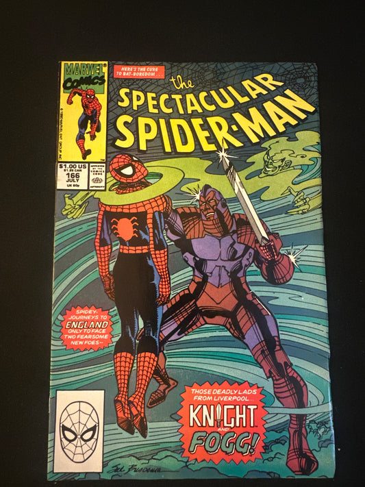Spectacular Spider-Man #166 1990