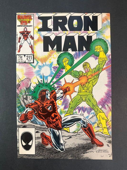 IRON MAN #211 1986