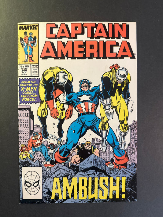 Captain America #346 1988