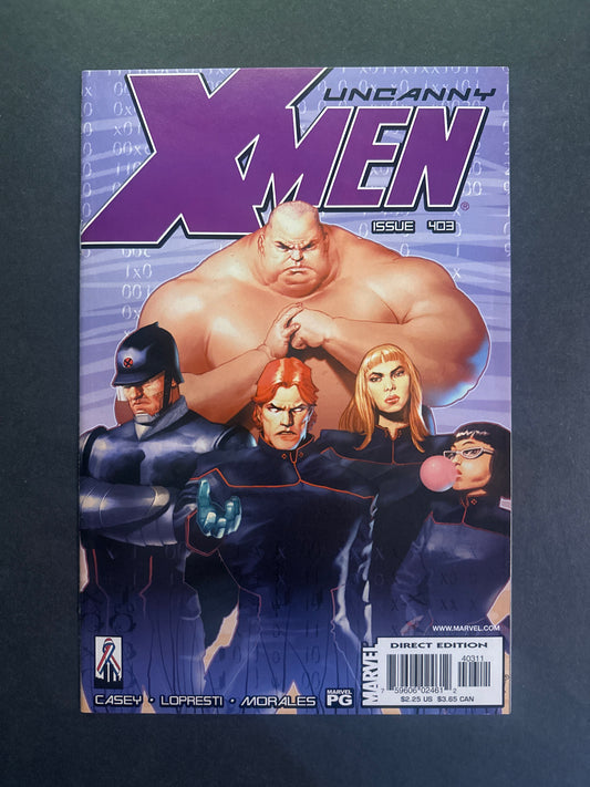 Uncanny X-Men #403 2002