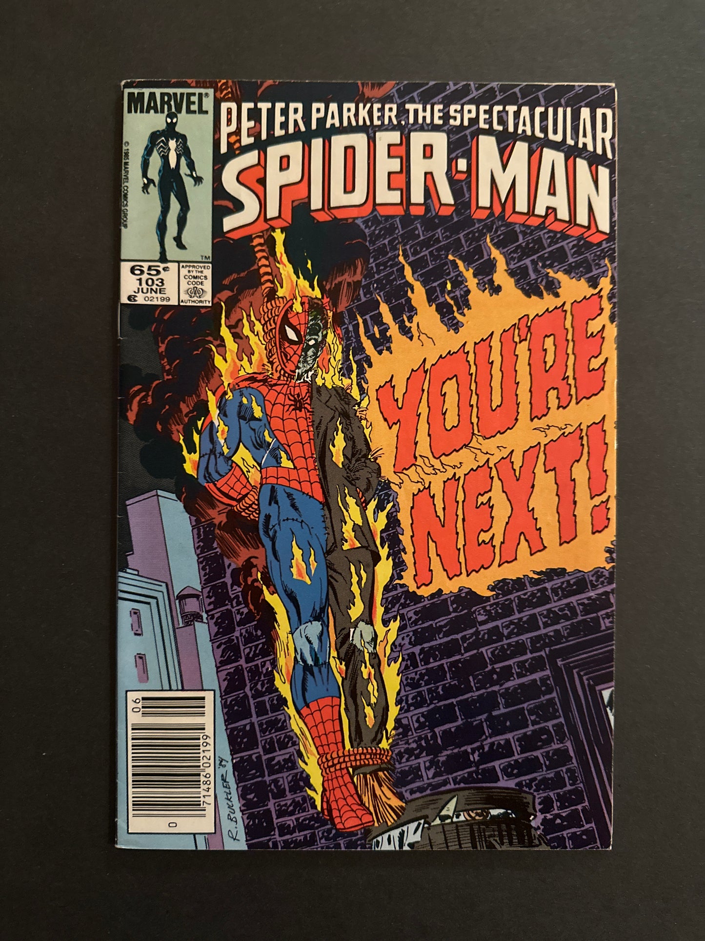 Spectacular Spider-Man #103 1985