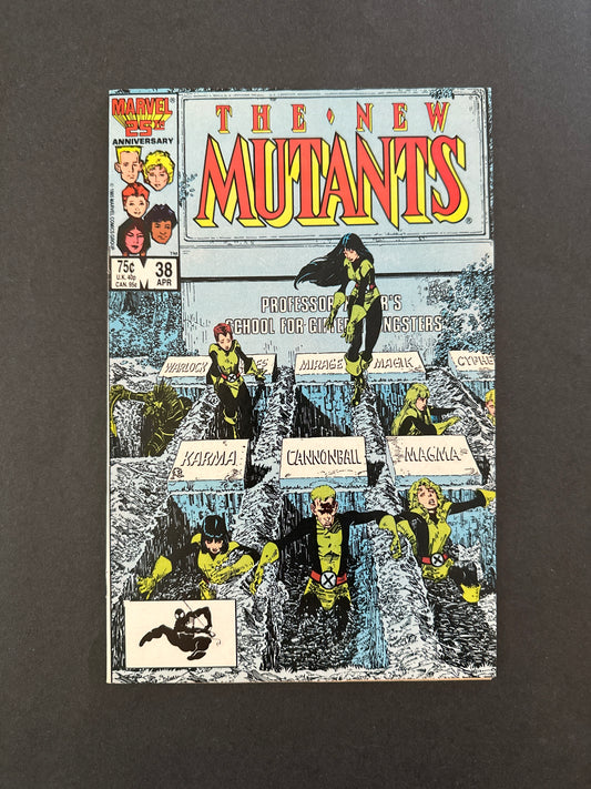 The New Mutants #38 1986