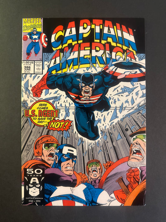 Captain America #386 1991
