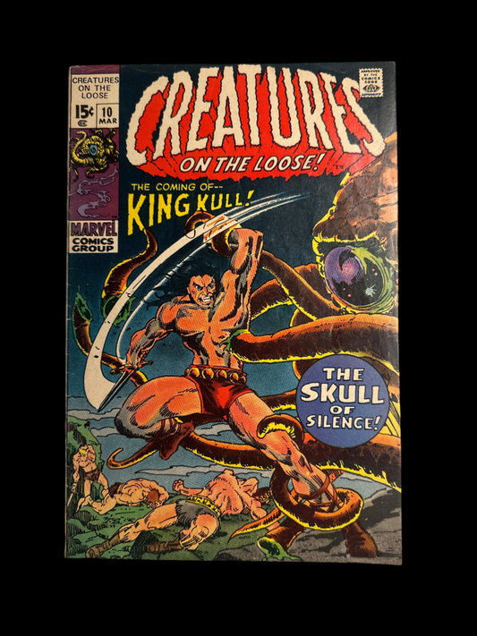 Creatures on The Loose #10 (FN+) 1971 1st App. Of King Kull!