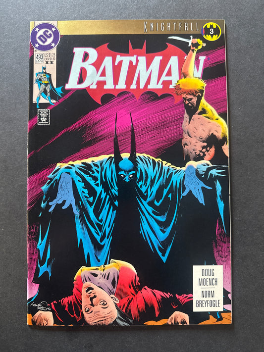 Batman #493     1993 2nd Print!