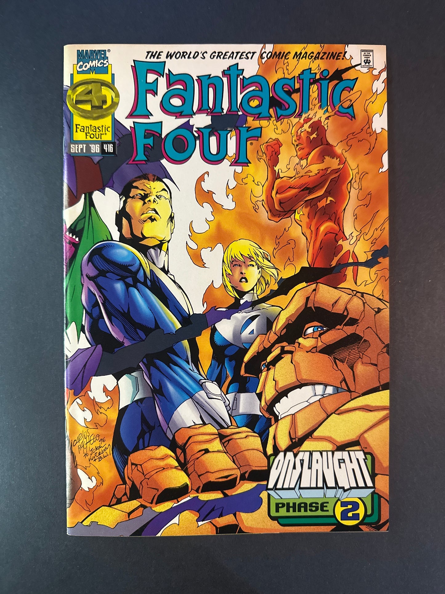 Fantastic Four #416 1996