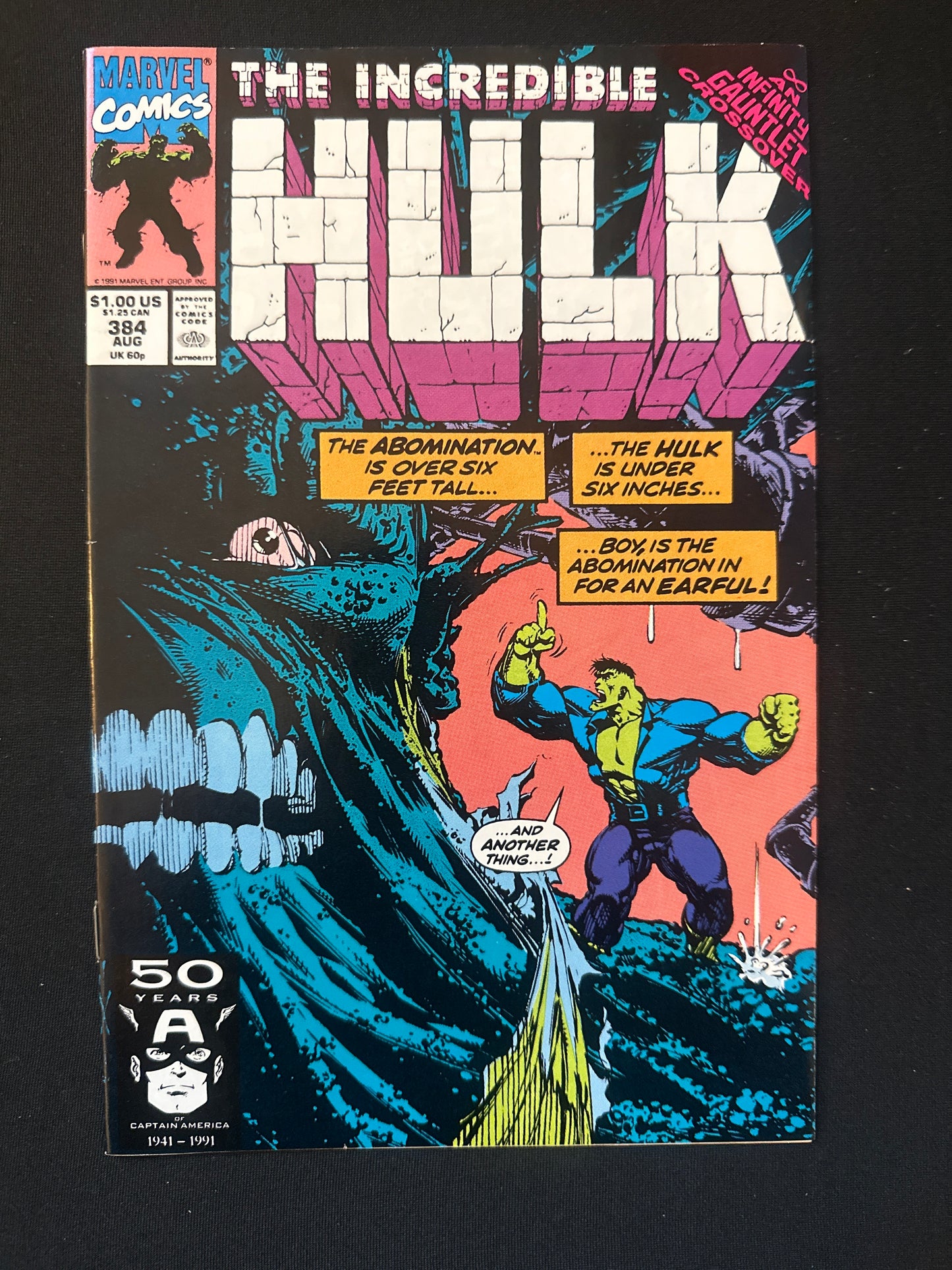 Incredible Hulk #384 1991