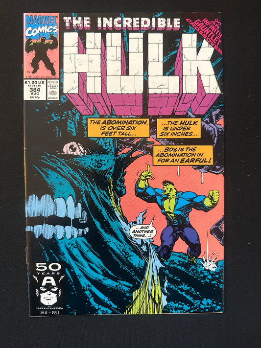 Incredible Hulk #384 1991