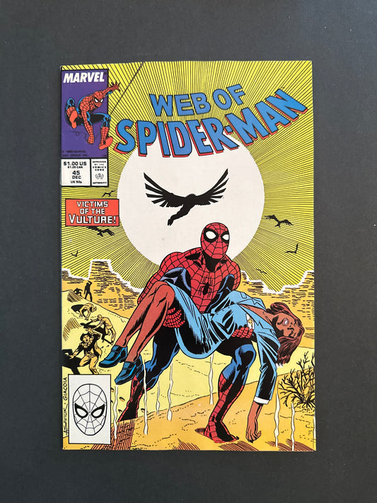 Web of Spider-Man #45 1988