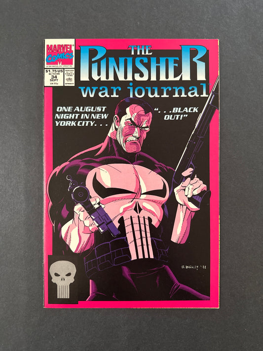 The Punisher War Journal #34 1991