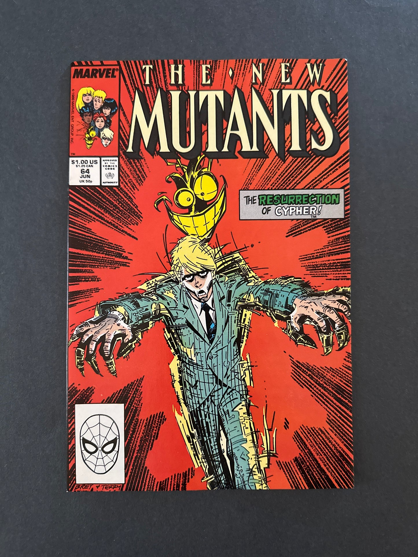 The New Mutants #64 1988