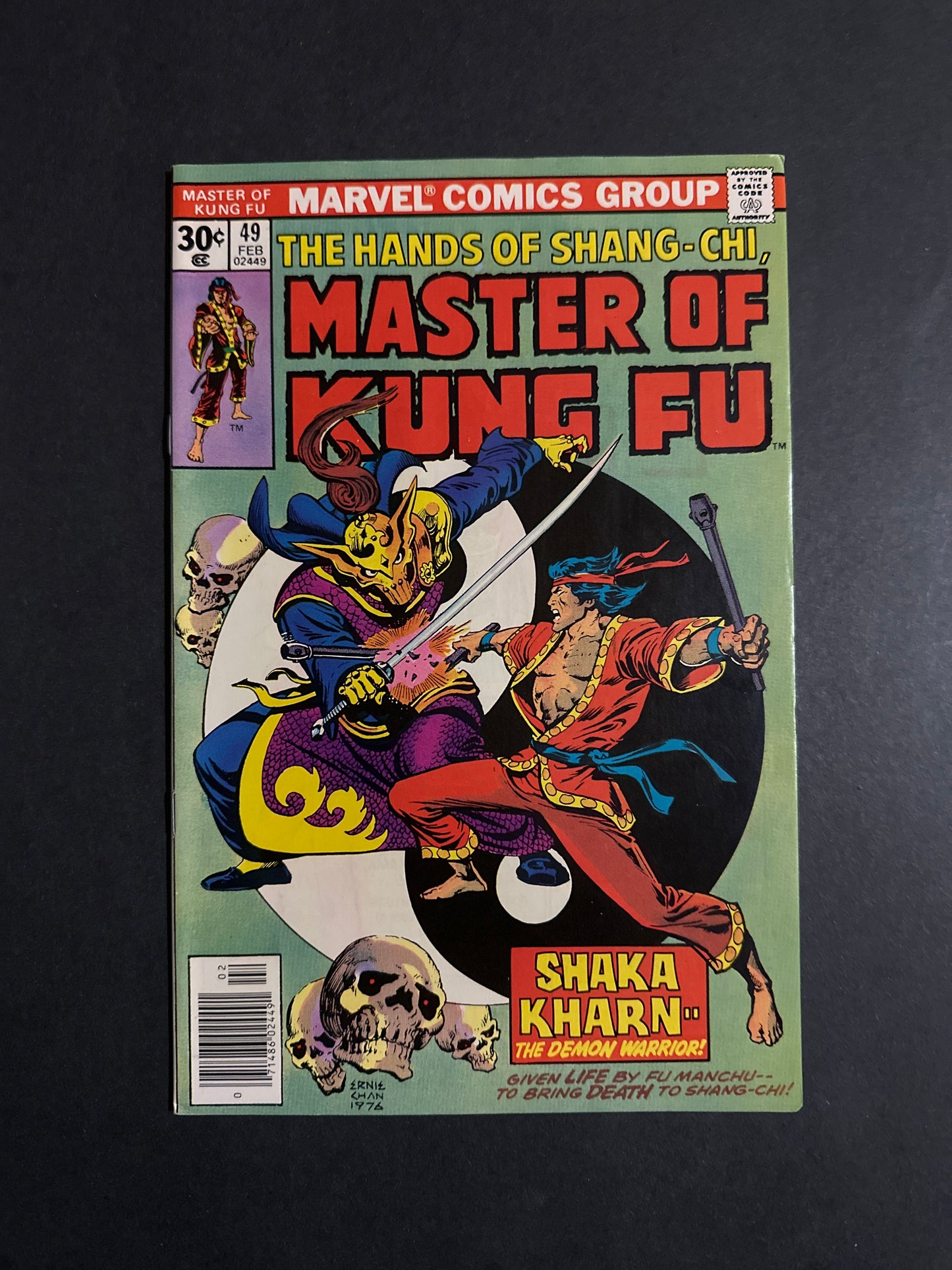 Master Of Kung Fu #49 1977