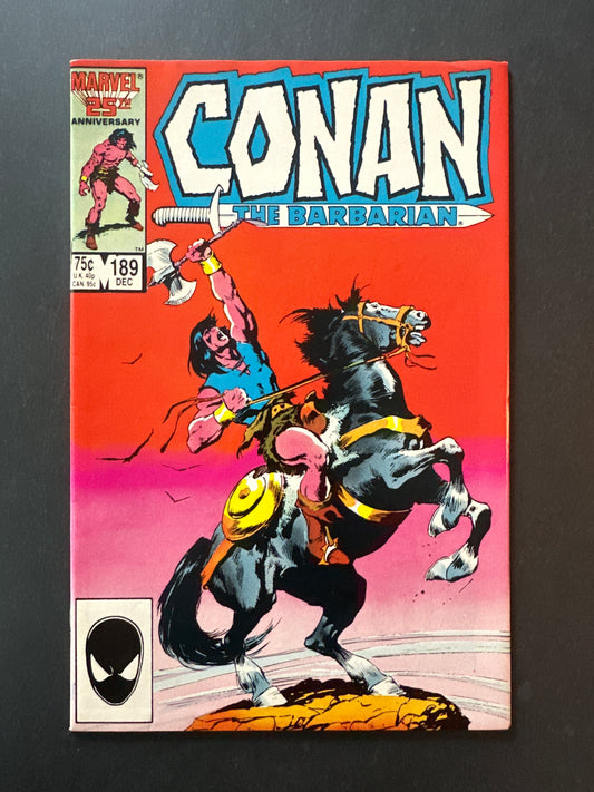 CONAN #189 1986