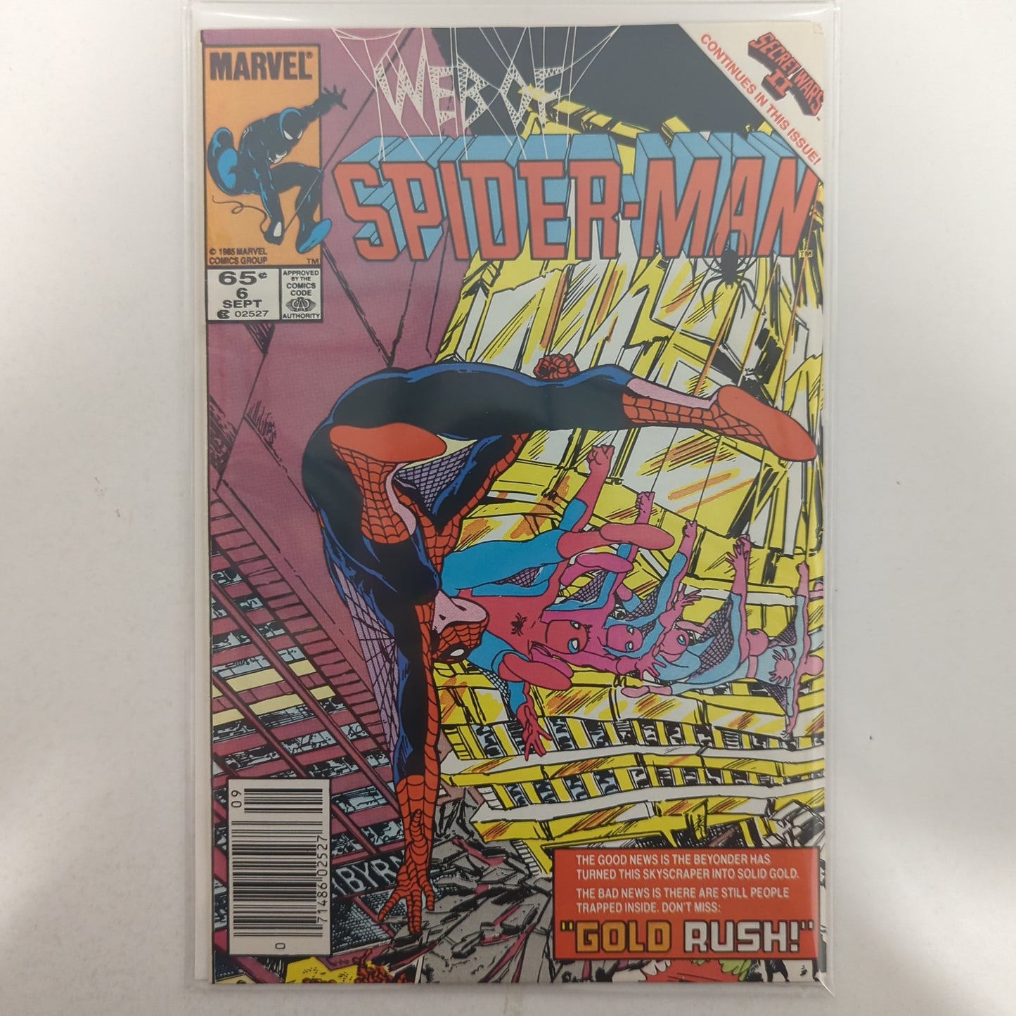 Web of Spider-Man #6 Newsstand