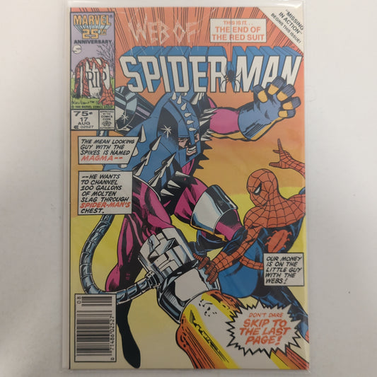 Web of Spider-Man #17 Newsstand