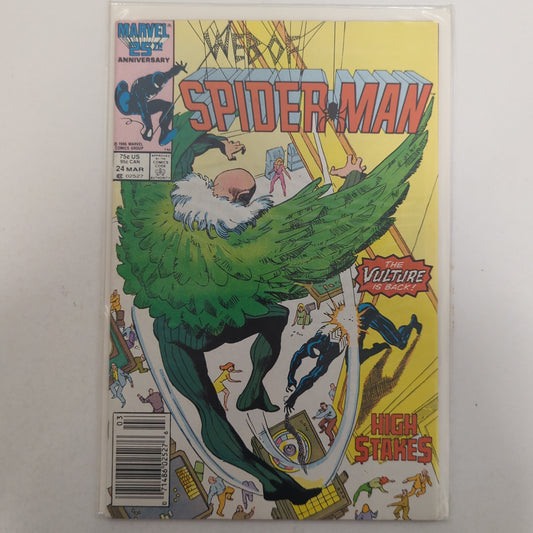 Web of Spider-Man #24 Newsstand