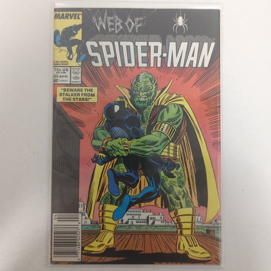 Web of Spider-Man #25 Newsstand