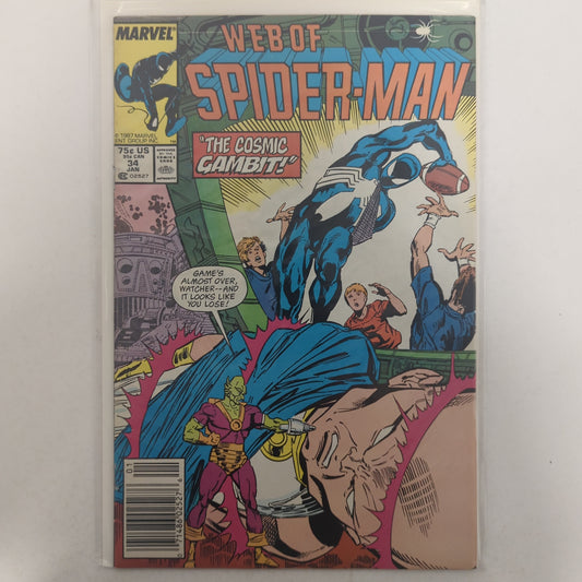 Web of Spider-Man #34 Newsstand