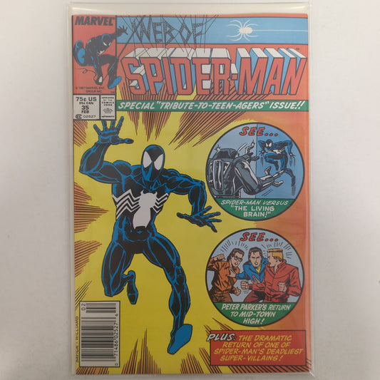 Web of Spider-Man #35 Newsstand