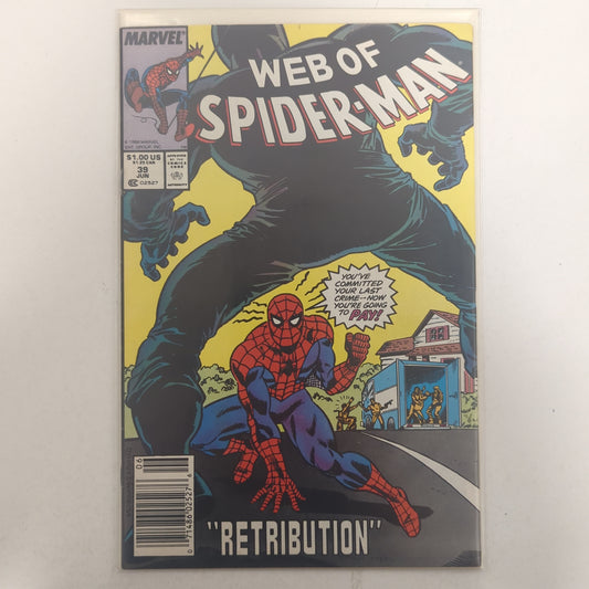 Web of Spider-Man #39 Newsstand