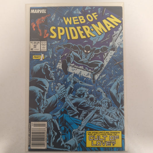 Web of Spider-Man #40 Newsstand