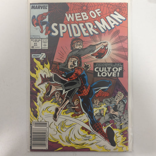 Web of Spider-Man #42 Newsstand