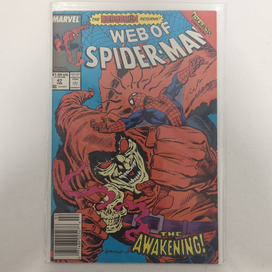 Web of Spider-Man #47 Newsstand