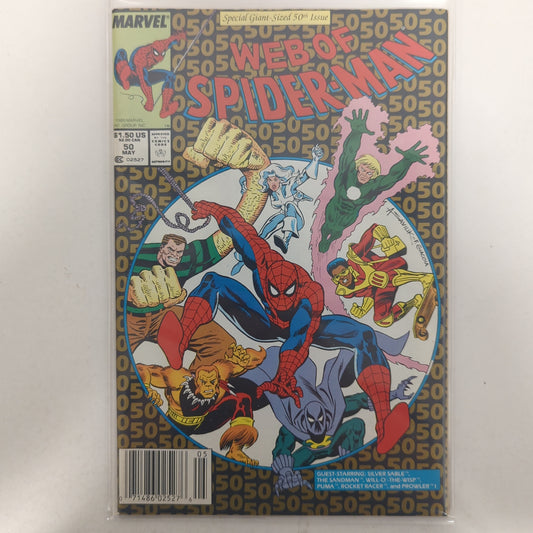 Web of Spider-Man #50 Newsstand