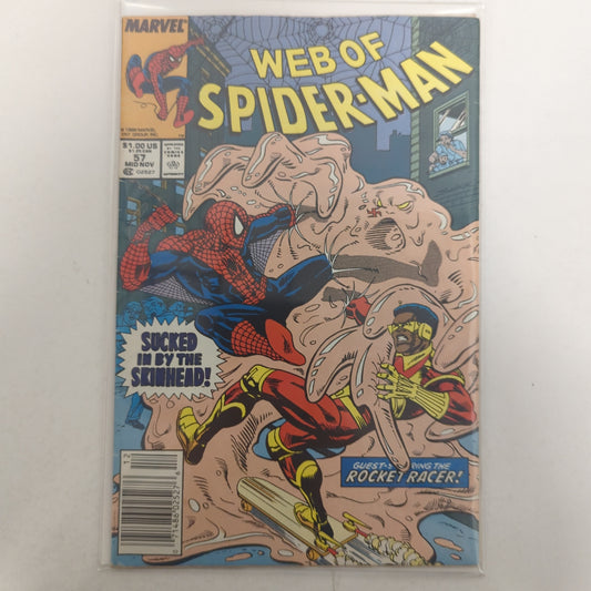 Web of Spider-Man #57 Newsstand