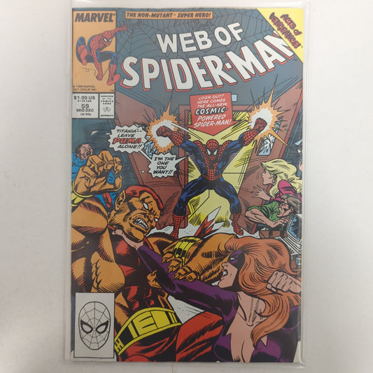 Web of Spider-Man #59