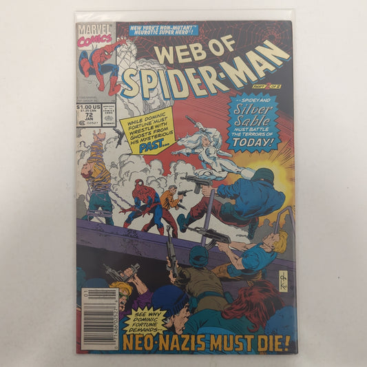 Web of Spider-Man #72 Newsstand