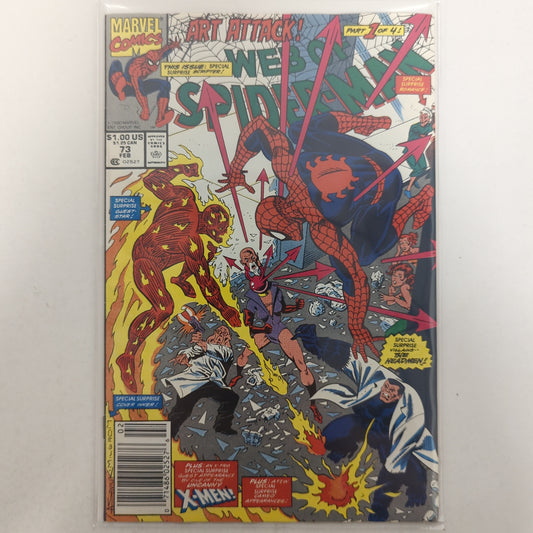 Web of Spider-Man #73 Newsstand