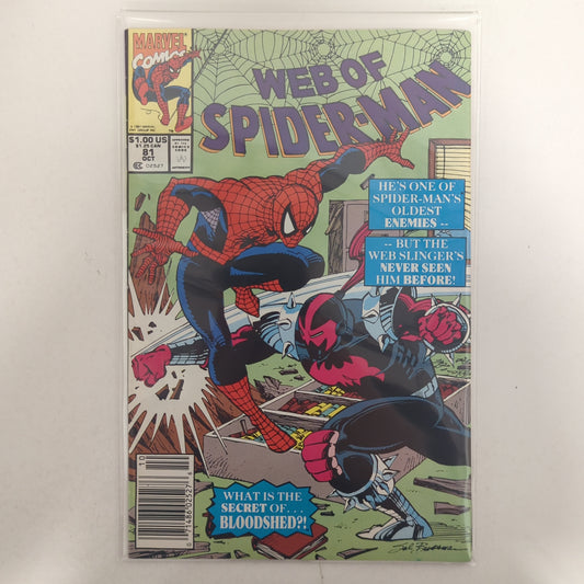 Web of Spider-Man #81 Newsstand