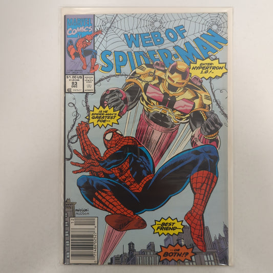 Web of Spider-Man #83 Newsstand