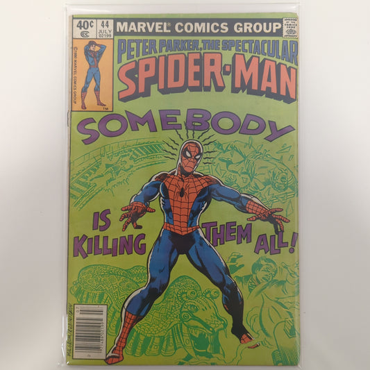 Peter Parker The Spectacular Spider-Man #44 Newsstand