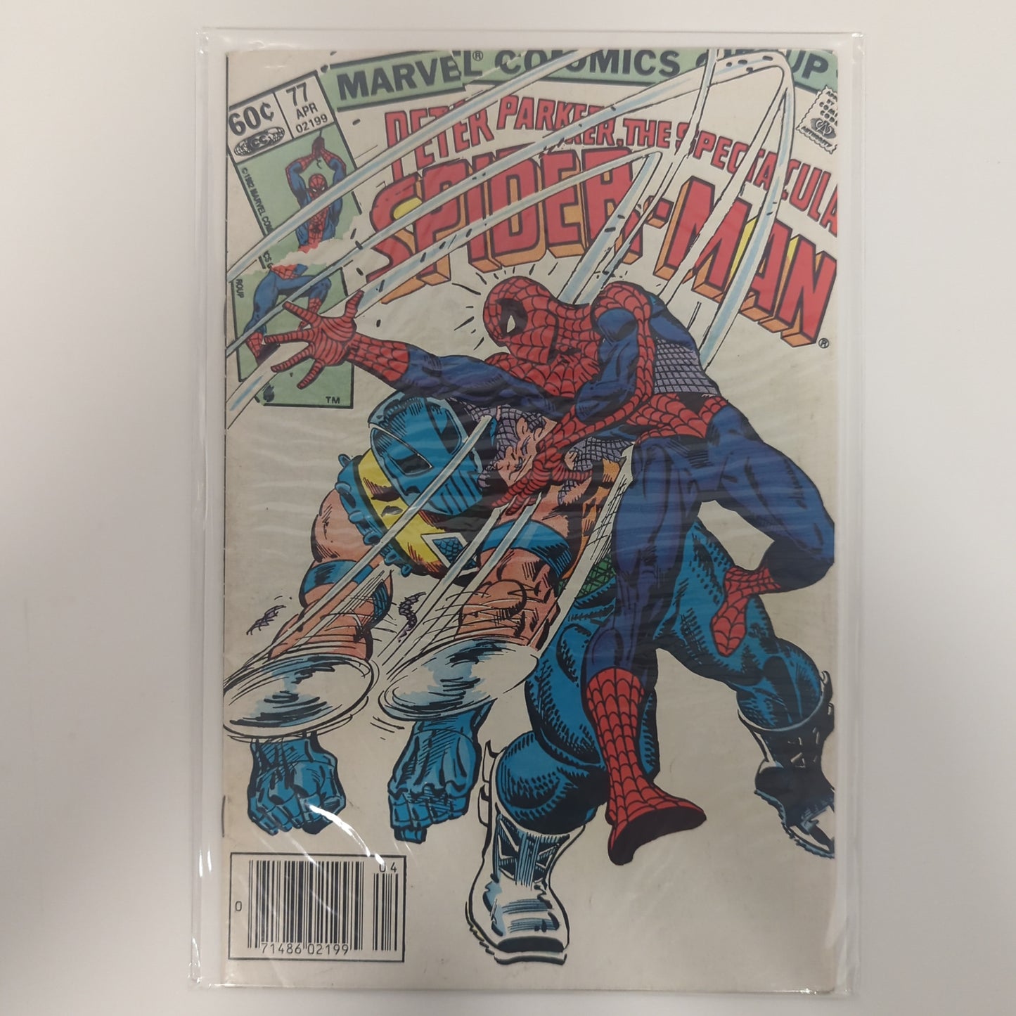 Peter Parker The Spectacular Spider-Man #77 Newsstand