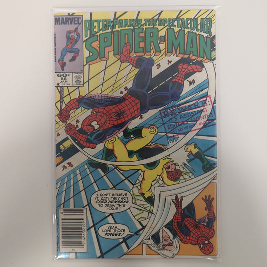 Peter Parker The Spectacular Spider-Man #86 Newsstand