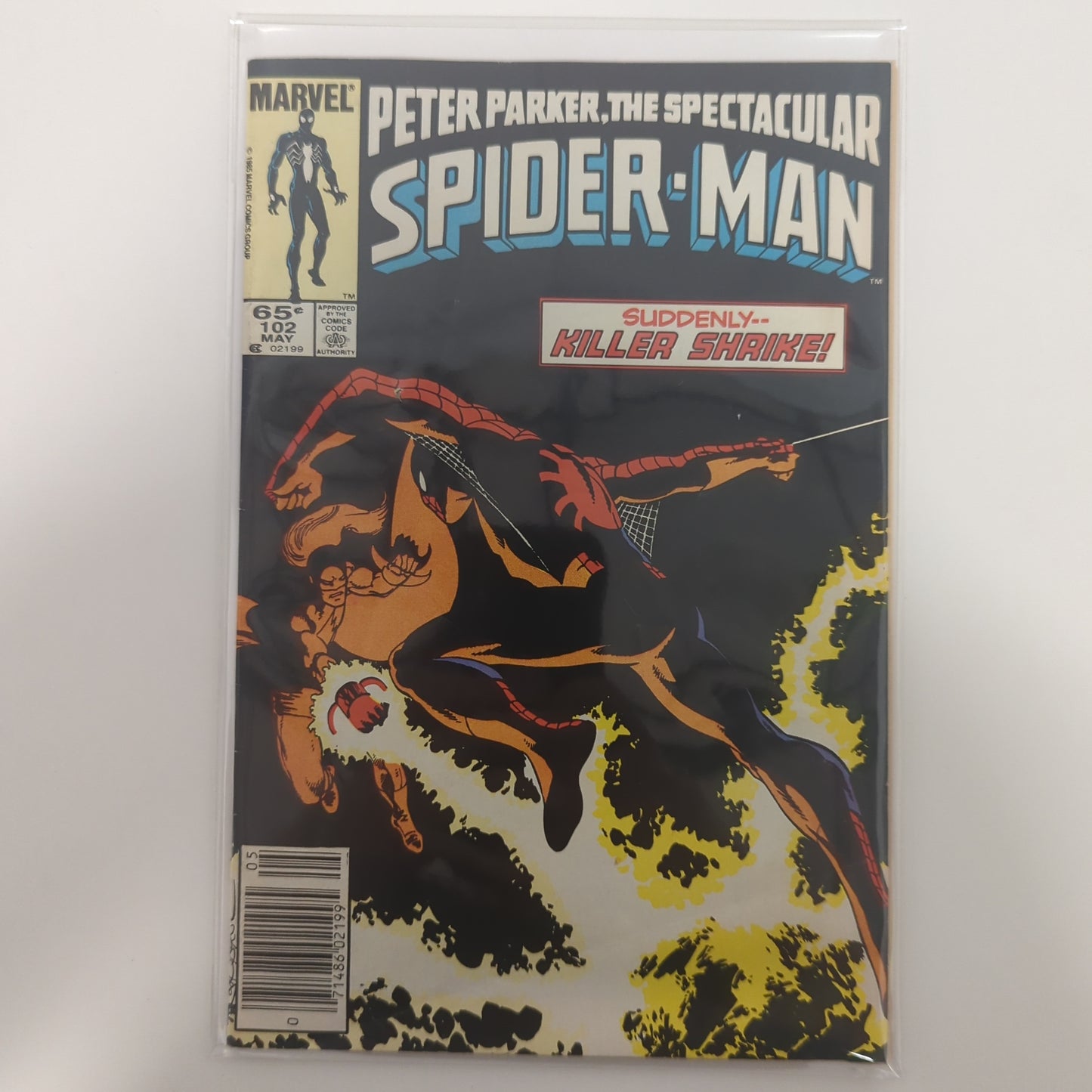 Peter Parker The Spectacular Spider-Man #102 Newsstand