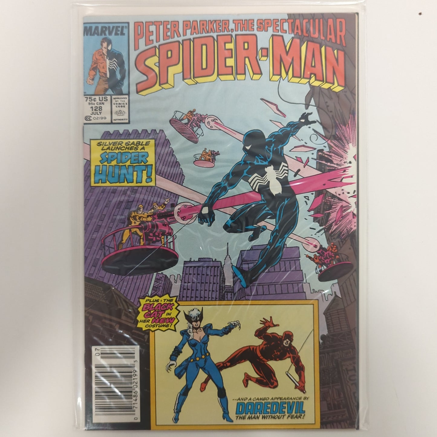 Peter Parker The Spectacular Spider-Man #128 Newsstand