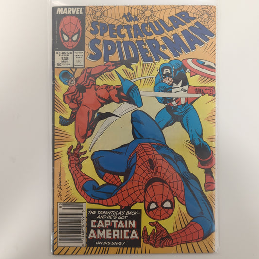 The Spectacular Spider-Man #138 Newsstand