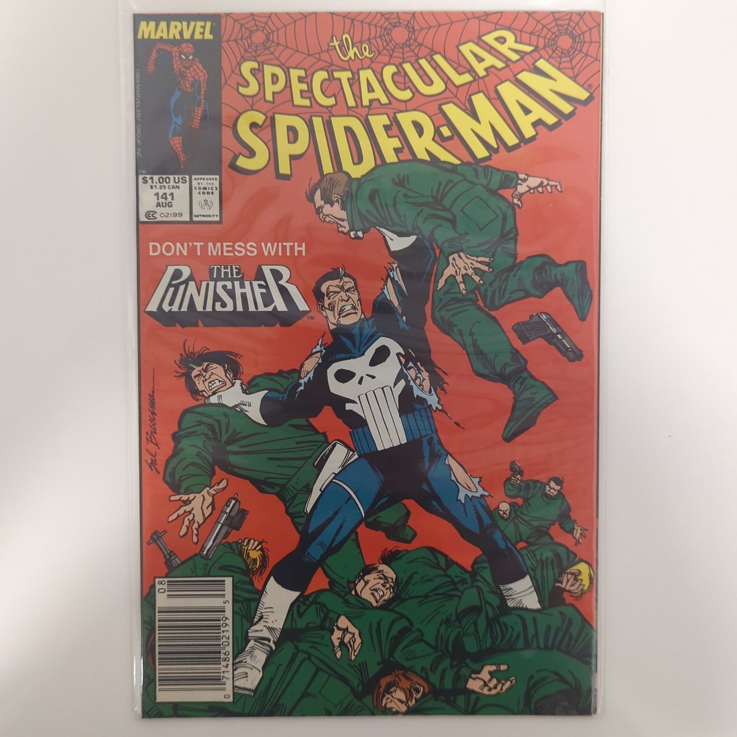 The Spectacular Spider-Man #141 Newsstand