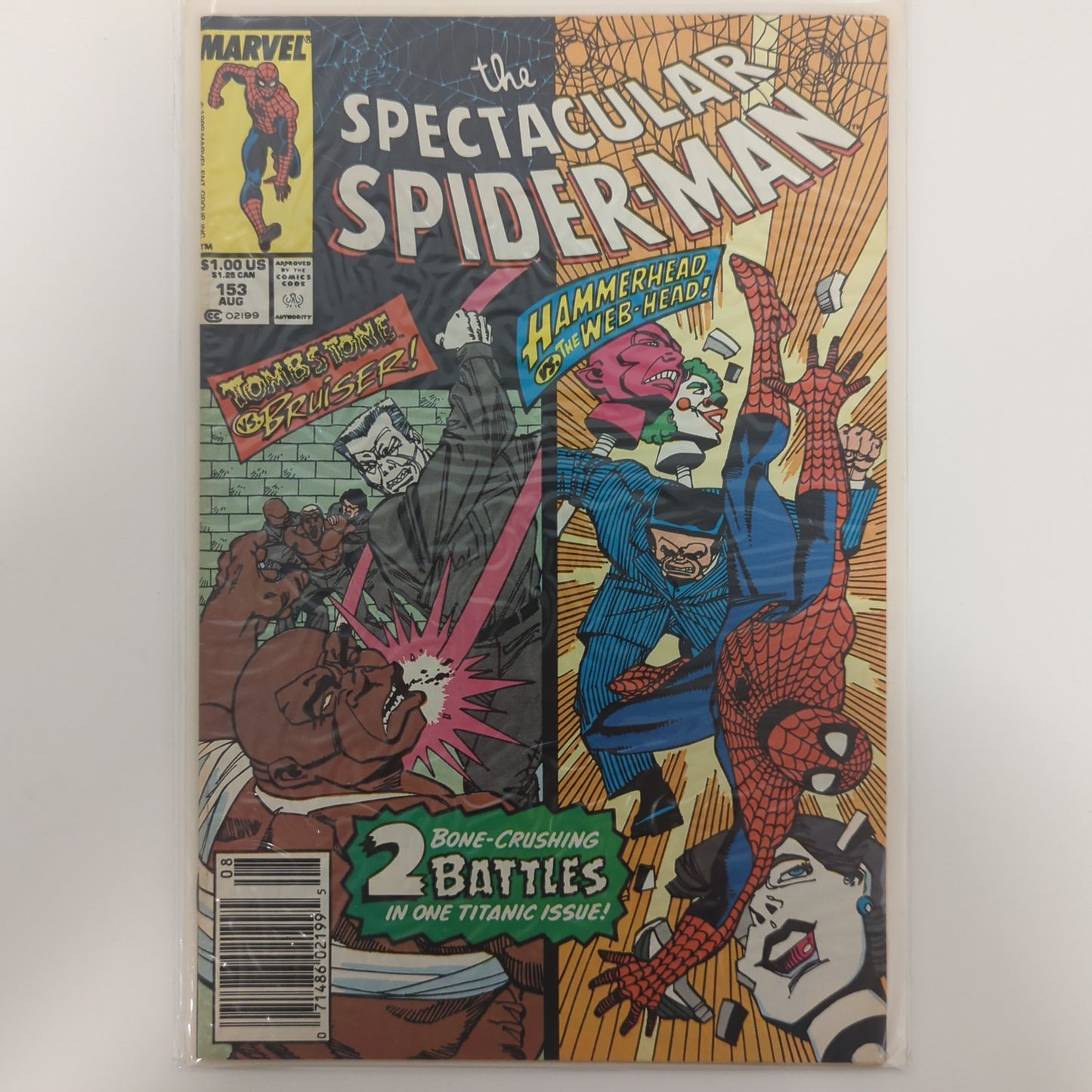 The Spectacular Spider-Man #153 Newsstand