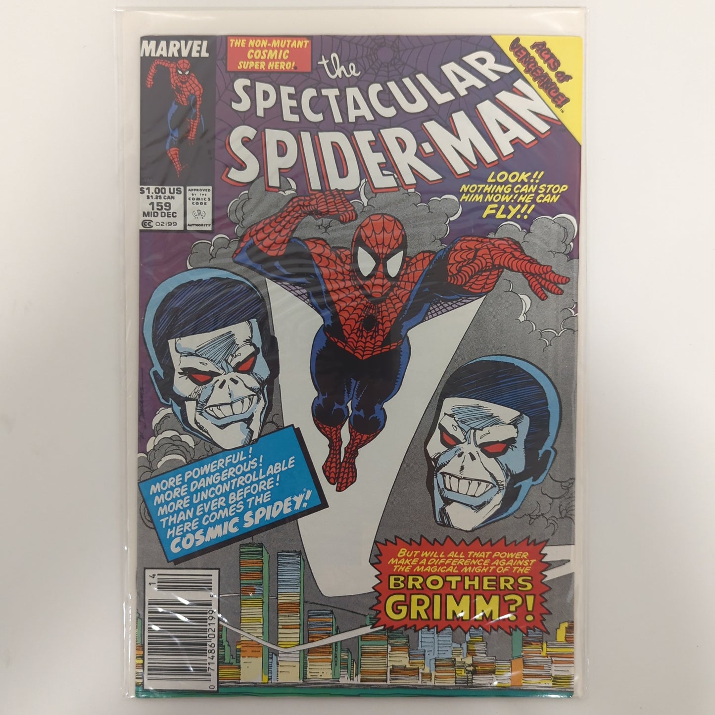 The Spectacular Spider-Man #159 Newsstand