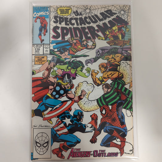Spectacular Spider-Man #170 1990
